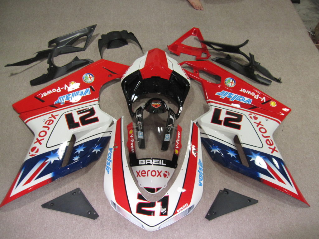 ducati 1098 race fairings